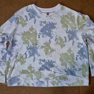 Just Be Crewneck 3X Tye Dye Sweater